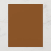 Budget Pampagras Terracotta Uitnodiging (Achterkant)