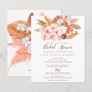 Budget Pampas Blush Bridal Shower