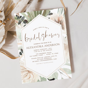 Budget Pampas Gras Bruiloft Boho Eucalyptus Flyer