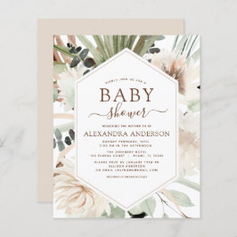 Budget Pampas Grass Baby shower Boho Eucalyptus