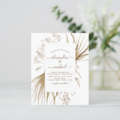Budget Pampas Grass Bohemian Boho Wedding (Staand voorkant)