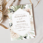 Budget Pampas Grass Boho Eucalyptus Wedding Flyer<br><div class="desc">Budget Chic and Modern Pampas Grass en Eucalyptus Geometric Floral Flowers Boho Bohi Botanical Greenery Waterverf Lijst Wedding Autumn,  Winter,  Spring of Summer Wedding Invitations - bevat prachtige en elegante scripttypografie voor de speciale viering van de dag van de bruiloft.</div>