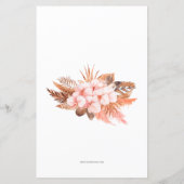 Budget Pampas Grass Girl Baby shower (Achterkant)