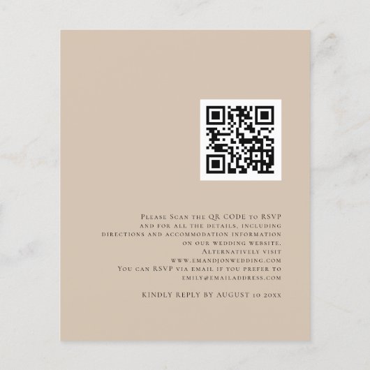 Budget Pampas Grass Overlay QR Code Weddenschap Ui (Achterkant)