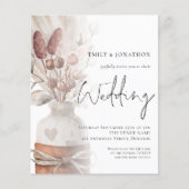 Budget Pampas Grass Overlay QR Code Weddenschap Ui (Voorkant)