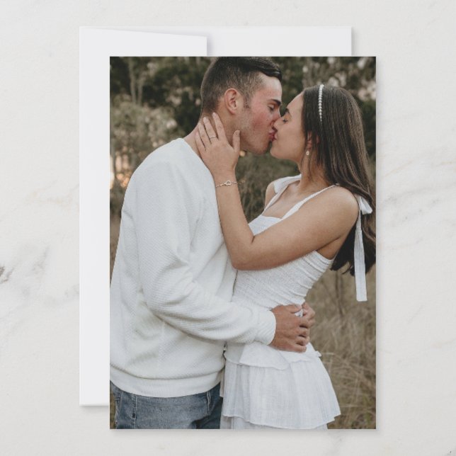 BUDGET Pampas Grass PHOTO Vrijgezellenfeest nodigt (Achterkant)