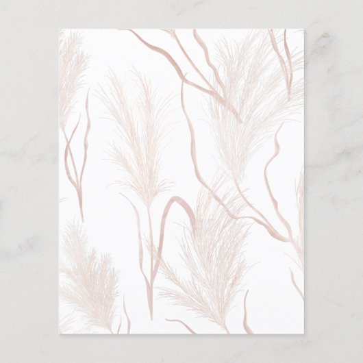 Budget Pampas Grass Terracotta Vrijgezellenfeest (Achterkant)