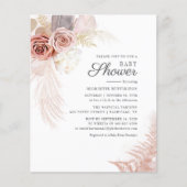 Budget Pampas Grass Terracotta Vrijgezellenfeest (Voorkant)