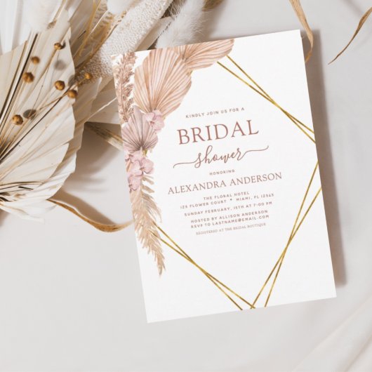 Budget Pampas Grass Vrijgezellenfeest Bohemian Boh Flyer