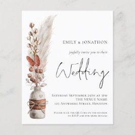 Budget Pampas Grasses QR Code Weddenschap