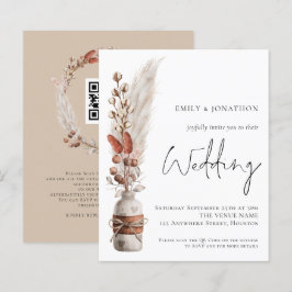 Budget Pampas Grasses QR Code Weddenschap