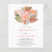 BUDGET Pampas palmblad-bruiloft (Voorkant)