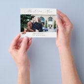 Budget Pano Merry & Te trouwen met Foto stoppen Flyer (Hand)