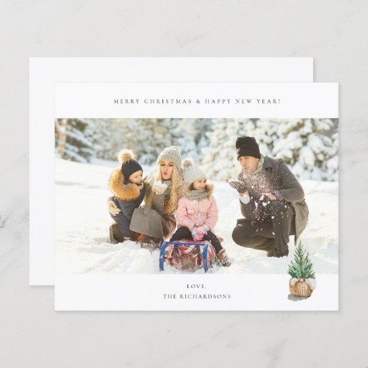 Budget Panorama Chic H Foto - Winter Boom (Voorkant / Achterkant)