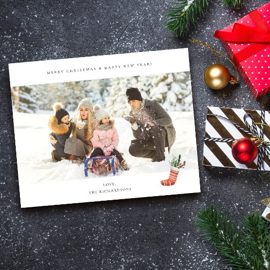 Budget panoramisch chic H-foto - Kerstsok Flyer