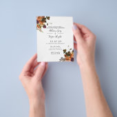 BUDGET paren weddenschap - Uitnodiging Flyer (Hand)