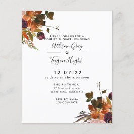 BUDGET paren weddenschap - Uitnodiging Flyer