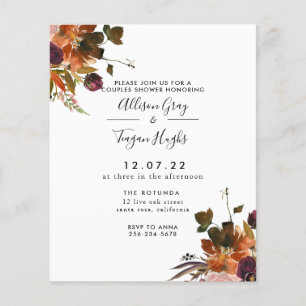 BUDGET paren weddenschap - Uitnodiging Flyer