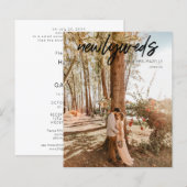 Budget Pas getrouwd B 1 Foto na bruiloft (Voorkant / Achterkant)