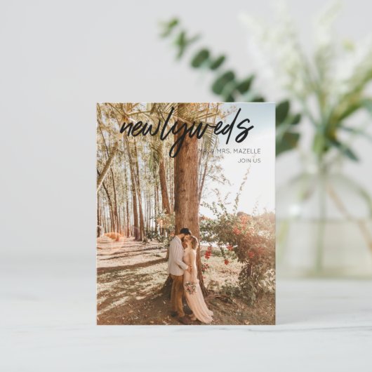 Budget Pas getrouwd B 1 Foto na bruiloft (Staand voorkant)