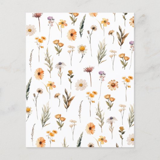 Budget Pasen Brunch Egg Hunt Wildflower Bunny (Achterkant)