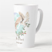 BUDGET Passen getrouwd Aangepaste bruiloft cadeaut Latte Mok (Rechterhoek)