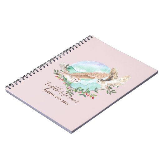 BUDGET Passen getrouwd Aangepaste bruiloft cadeaut Notitieboek (Linkerzijde)