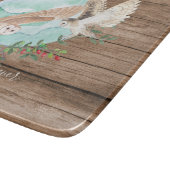 BUDGET Passen getrouwd Aangepaste bruiloft cadeaut Snijplank (Hoek)