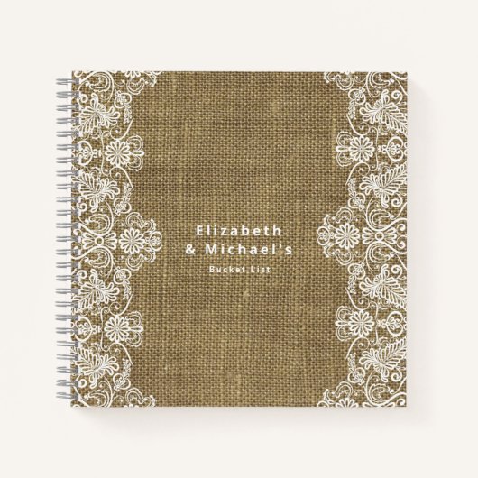 BUDGET Passen getrouwd BUCKET LIST Adventure Journ Notitieboek (Voorkant)