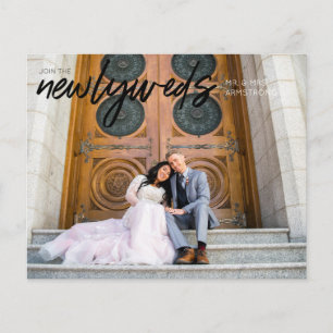 Budget Passen getrouwd Horiz 3B Foto Weddenschap Flyer