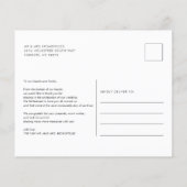 Budget Passen getrouwd Weddenschap Foto Hartelijk  (Achterkant)