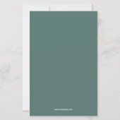 Budget Pastel Ornament Uitwisseling Kerstfeest (Achterkant)
