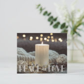 Budget Peace and Love Wenskaart (Staand voorkant)