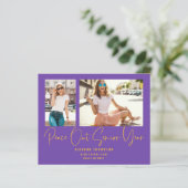 Budget Peace Out 2 Foto 2022 Afstudeerder Paars ko (Staand voorkant)