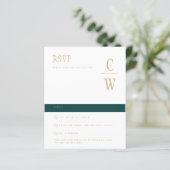 BUDGET Peacock BLAUWGROEN Green Gold Weddenschap R (Staand voorkant)