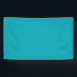 BUDGET Peacock Blue Blauwgroen Monochrome bruiloft Spandoek<br><div class="desc">Uitzicht het volledige collectie</div>
