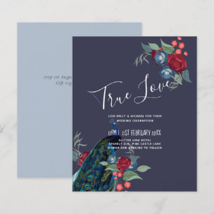 BUDGET Peacock Blue Burgundy Winter Fall Wedding