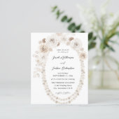 Budget Pearls & White Floral Wedding (Staand voorkant)