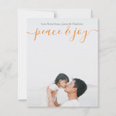 Budget persoonlijke Kaart voor foto- en tekstkerst (Voorkant)