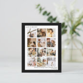 Budget persoonlijke Kaart voor foto- en tekstkerst (Staand voorkant)