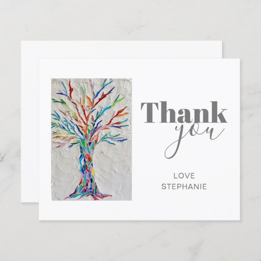 Budget persoonlijke levenssfeer - Hartelijk dank - (Voorkant / Achterkant)