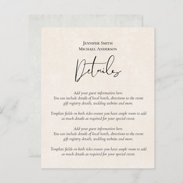 BUDGET Perzikgrijze Trouwwaterverf (Voorkant / Achterkant)