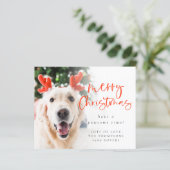 Budget Pet Photo 2022 Calendar Merry Kerstmis (Staand voorkant)