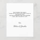 Budget Pet Photo Dog Weddenschap Bedankt kaarten (Achterkant)