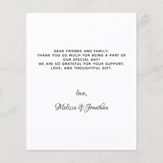 Budget Pet Photo Dog Weddenschap Bedankt kaarten (Achterkant)