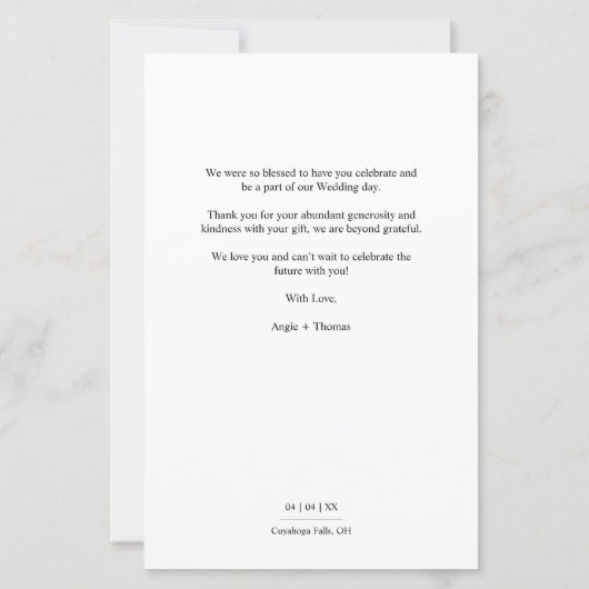 Budget Pet Photo Lace Effect Whimsical Typografie (Achterkant)