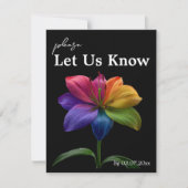 🌈 Budget Petals & Pride: DJ Edition RSVP Kaartje (Voorkant)