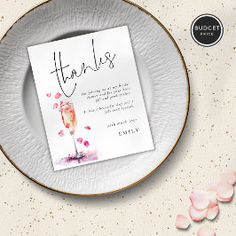 Budget Petals Prosecco Glass Vrijgezellenfeest Bed