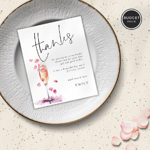 Budget Petals Prosecco Glass Vrijgezellenfeest Bed