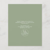 BUDGET Petten uit naar u Snowman Green Company Log (Achterkant)